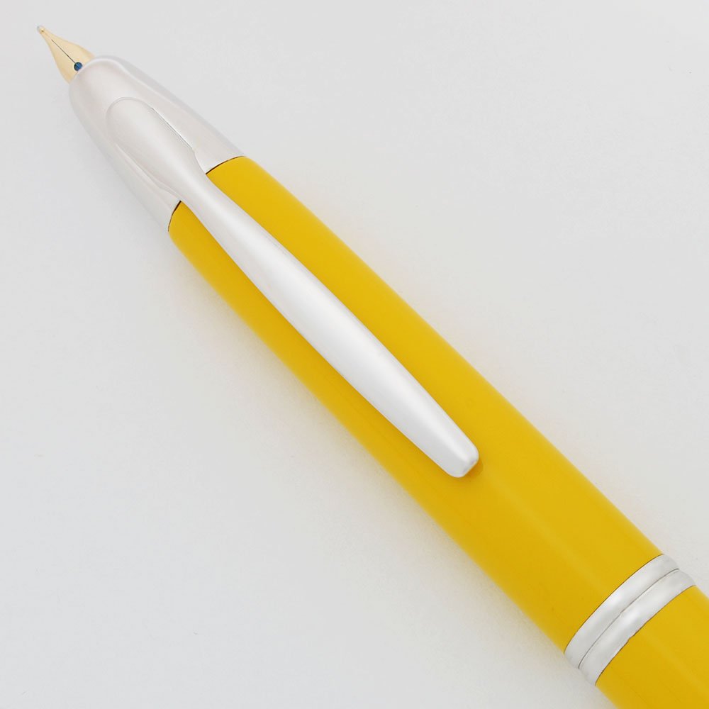 Pilot (Namiki) Vanishing Point LE (2003) - Mandarin Yellow w